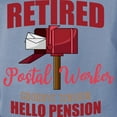 thumbnail image 3 of CafePress - Retired Postal Worker Funny Postman Hello T Shirt - Womens Comfort Colors® Shirt, 3 of 4