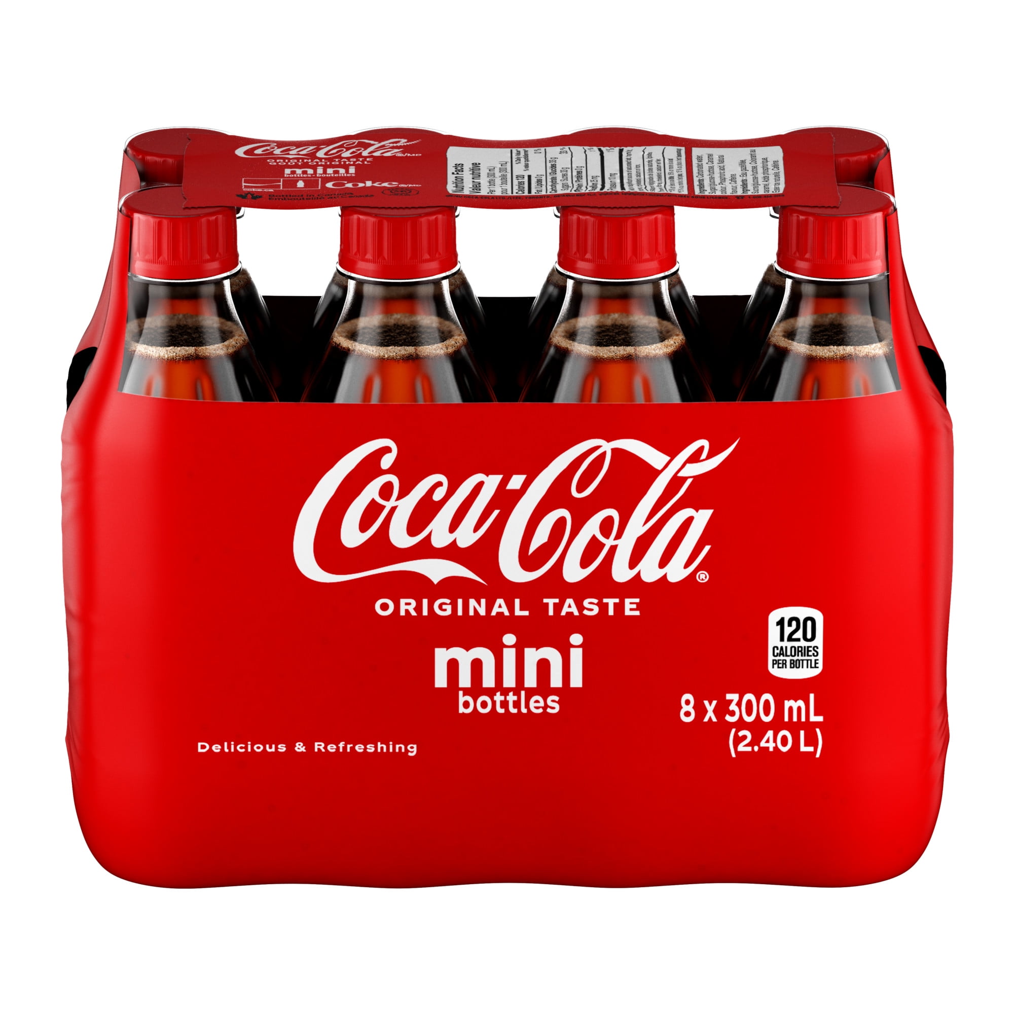Coca-Cola 300mL Mini Bottles, 8 Pack, 300mLx8 - Walmart.ca