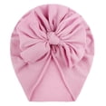 thumbnail image 2 of Txlixc Gorra de capucha para bebés, bufanda de arco retro para niños pequeños, gorra elástica para niñas y niños recién nacidos Txlixc moda, 2 of 7