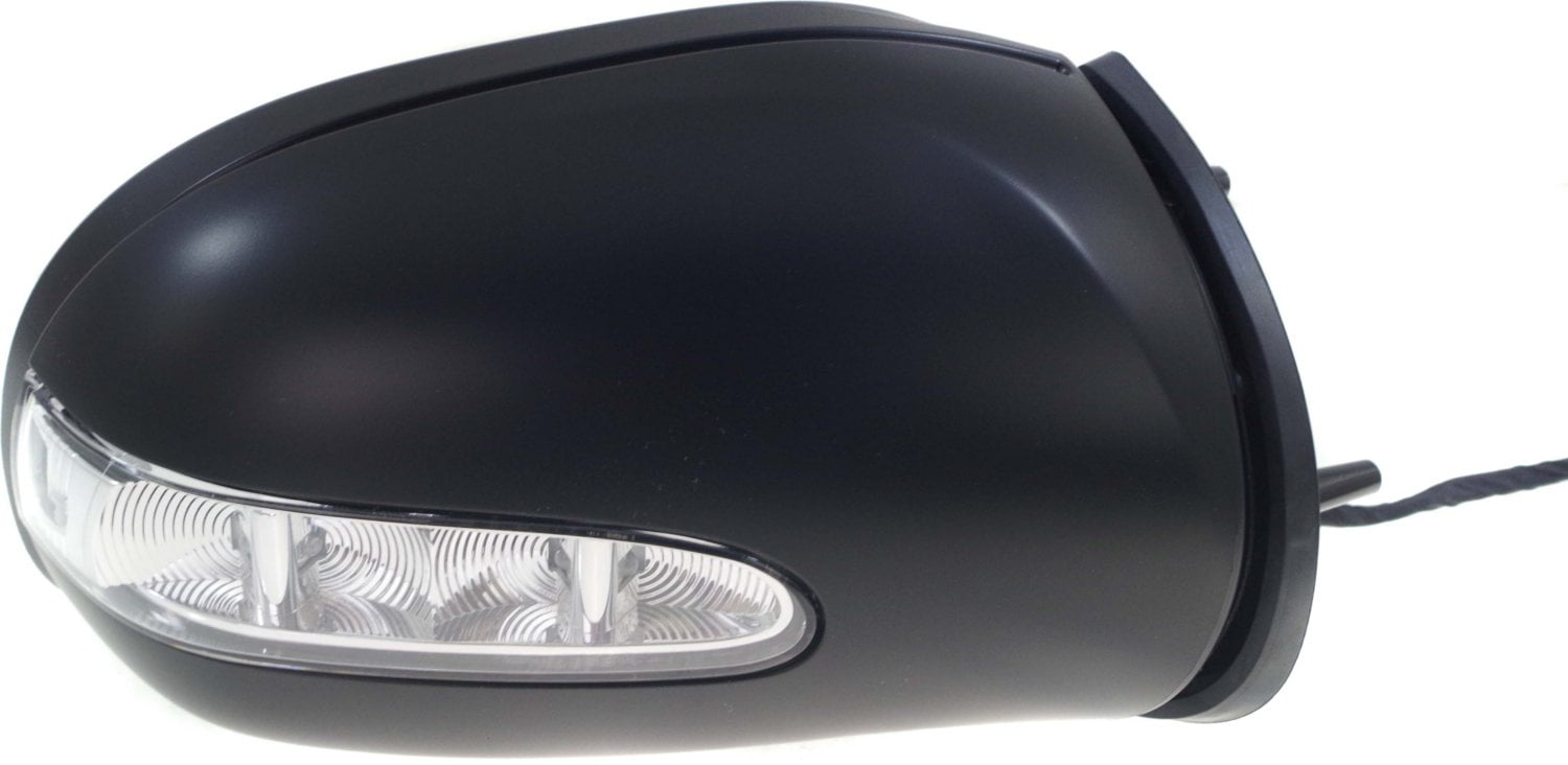 Mirror Compatible With 2006-2007 Mercedes Benz ML500 2008 ML550 Right Passenger Side Heated In-housing Signal Light Paintable Kool-Vue