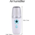 thumbnail image 2 of Humectante facial en aerosol para mujeres, humectante facial en aerosol para el rostro, para el hogar o para viajes, 1 unidad, color azul, 2 of 4