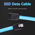 thumbnail image 1 of Cable de datos SATA III HDD SSD para unidad de disco duro SATA Unidad de estado sólido de 5,5 pulgadas Universal  Accesorios Electrónicos, 1 of 8