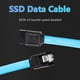 thumbnail image 2 of Cable de datos Cable SATA III 3.0 de 6 Gbps HDD SSD Cable de datos de 5,5 pulgadas (recto a recto) Tmvgtek Nuevos Originales, 2 of 8