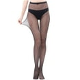 thumbnail image 2 of Idoravan Fishnet Stockings for Women Plus Size,Women Pants Sexy Mesh Perspective Leggings Plus Size Fishnet Netting Stockings, 2 of 3