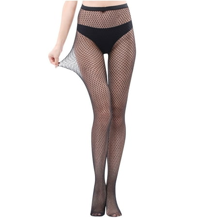 Levmjia Women Fishnet Stockings Sheer Mesh Nylon Ultra-Soft All-Season Wearable for Special Occasion Lingerie Party Valentine s Day Comfort Fit Black Nude Grey 1-Pack New Arrival
