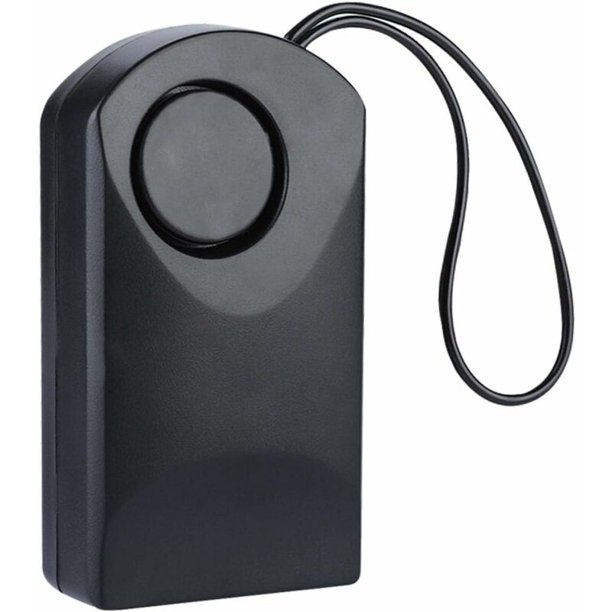 Alarma de puerta de ventana, 120 dB Sensor táctil inalámbrico Alarma de seguridad antirrobo Botón de puerta fuerte Accesorio de alarma de hotel en casa Alarma antirrobo Seguridad para niños de negoci
