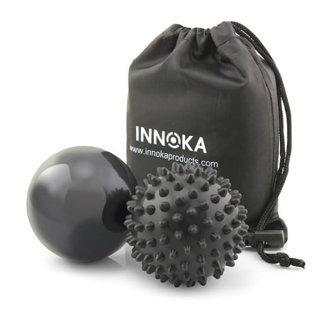 INNOKA Hot & Cold Therapy Treatment Massage Exercise Balls for Relieve Body Pain - (Best Massage Ball For Back)
