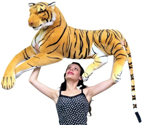 big stuffed tiger