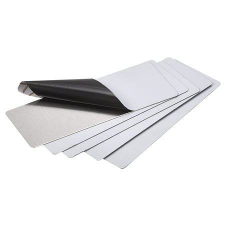 

Uxcell 80x30x0.4mm 201 Stainless Steel Brushed Blank Metal Card Silver Tone 10 Pack