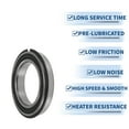 thumbnail image 5 of Unique Bargains 6017NR2RS Deep Groove Ball Bearings 85x130x22mm P0 Double Rubber Seal Lubricated Bearings 1 Pc Car Scooter Skateboard Wheel Universal Black, 5 of 6