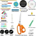 thumbnail image 6 of Sewing Kit for Adults, Needle and Thread Kit, Sewing Supplies and Accessories  with Tailor Scissors,43XL Thread,30 Needles,Yarn Snips for Home Traveler, Adults, Beginner, 6 of 7