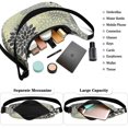 thumbnail image 3 of Bohemian Rainbow Crossbody Bag for Women Colorful Tribal Retro Style Shoulder Sling Purse Adjustable Strap, 3 of 5