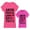 Mom Pink / Kid Pink, variant on Valentine's Day Matching Outfits For Mommy & Me Mother Daughter Son T-Shirt Set Mom White Small / Kid White 4T