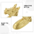 thumbnail image 3 of unbranded 2Ud De Gabinete En Latón Dorado Con Gancho Y Animal Para Muebles, 3 of 6