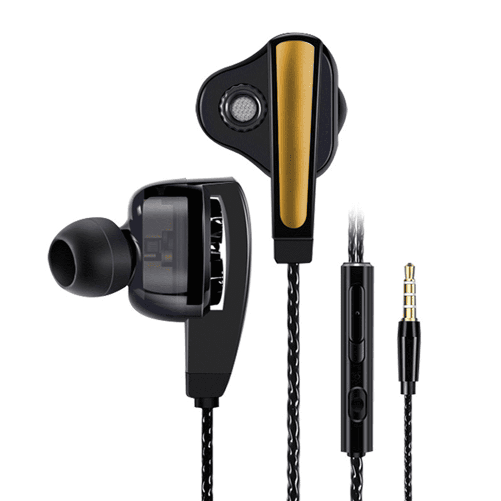 Universal 3.5mm Stereo Headphones Noise Cancelling in Ear Earphones