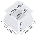 thumbnail image 4 of Silicone Chair Leg Caps Square, 32PCS Tables Chairs Feet Pads Caps Chair Caps Chair Leg Protection, Prevents Scratches and Noise For Floor Protection, For Table Legs 3.5cm to 4.5cm, 4 of 7