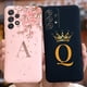 thumbnail image 2 of Funda de silicona suave con letras de corona para Samsung Galaxy Galay, carcasa bonita para teléfono Samsung Galaxy Galay A13, A33, A53, A73, 5G, Samsug A13, 4G Fivean unisex, 2 of 2