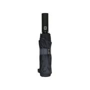 Misty Harbor 3-Sec Auto Open & Close Rain Umbrella Black Gray Ombre
