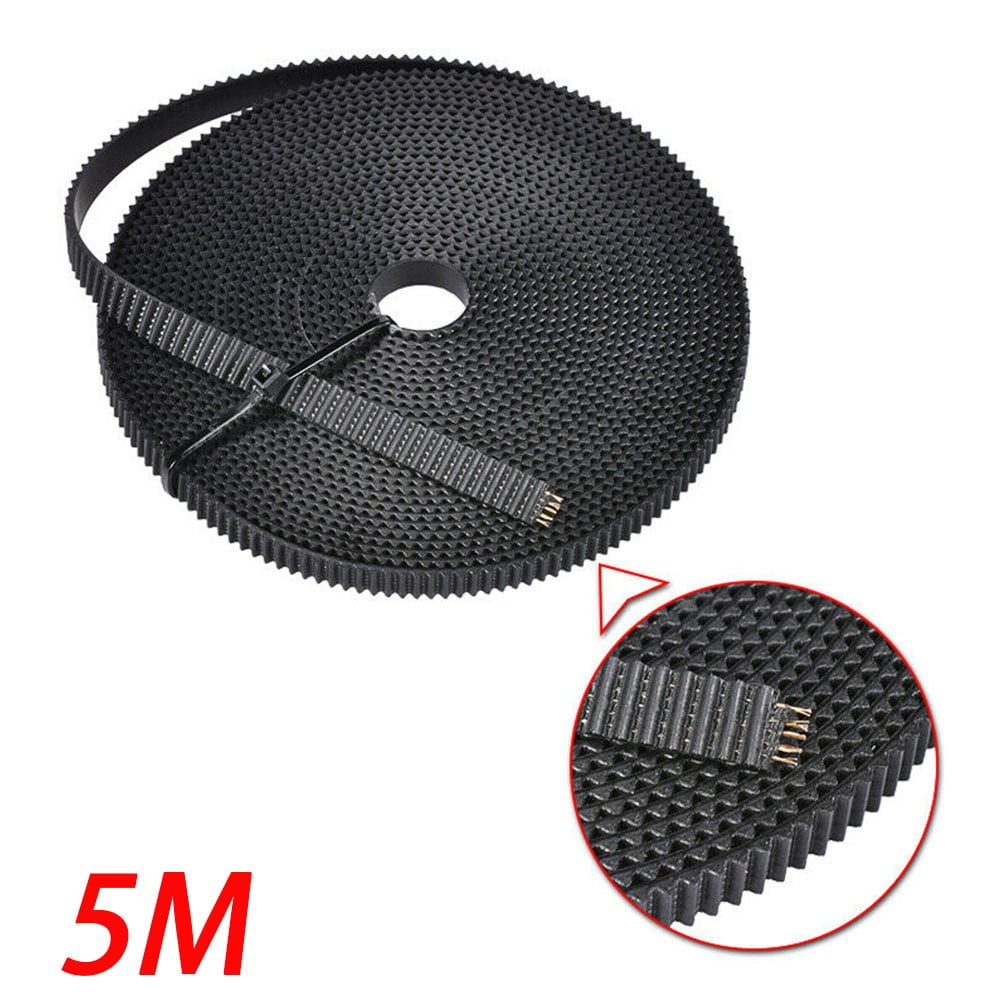Steel Wire Reinforced PU GT2 Timing Belt 2mm pitch 10mm width for 3D Printer CNC 