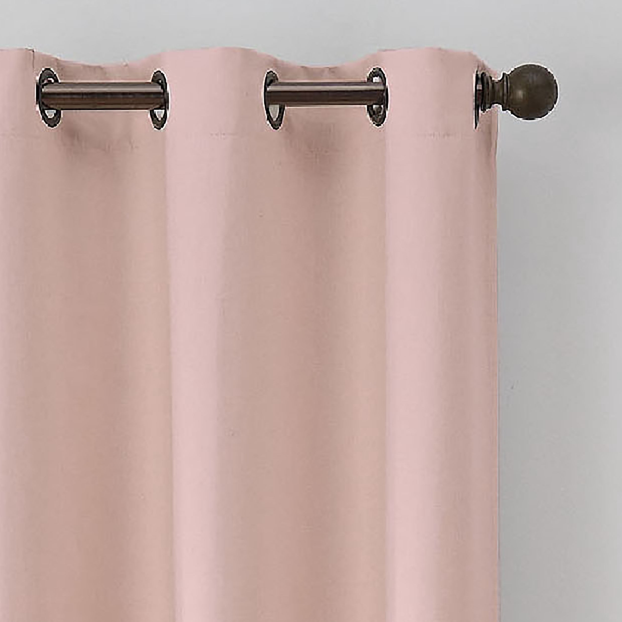 Eclipse Absolute Zero Gabriella 100% Blackout 40 x 63 Curtain Panel in Blush