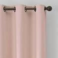 thumbnail image 3 of Eclipse Absolute Zero Gabriella 100% Blackout 40 x 95 Curtain Panel in Blush, 3 of 3