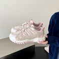 thumbnail image 7 of Comfortable Hiking Shoes for Women, Breathable Lightweight Chunky Platform Trail Sneakers, Non Slip Outdoor Round Toe Walking Shoes, 7 of 7