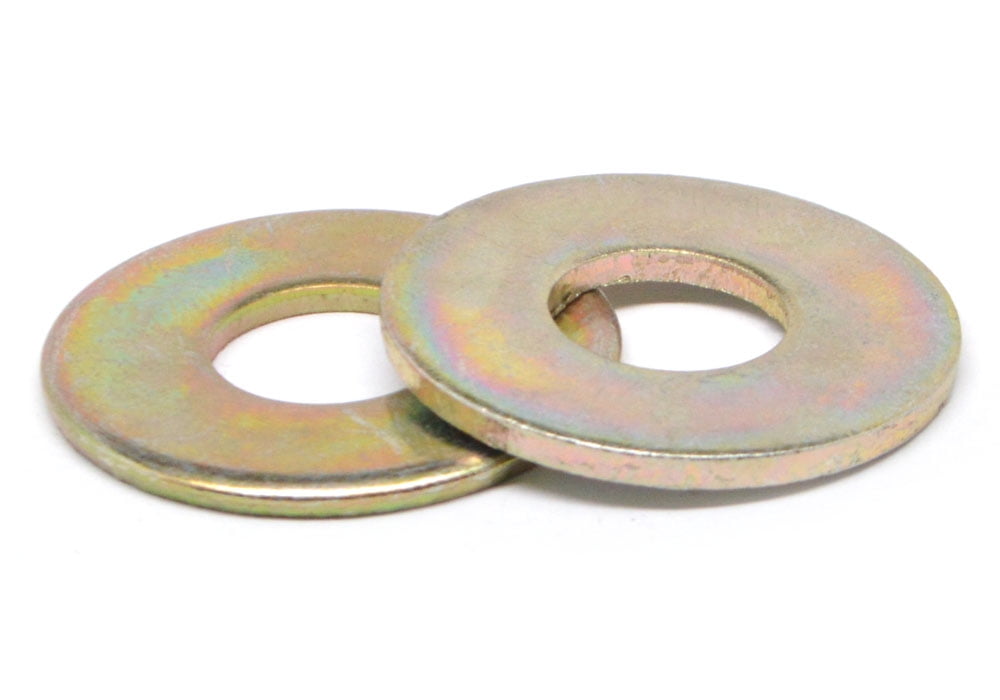 3/8"x13/16" OD SAE Flat Washers 25 pack Solid Brass 