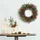 thumbnail image 5 of Christmas Wreaths Pines And Red Berry Decorations Christmas Rattan Ornaments Wreaths, 5 of 8