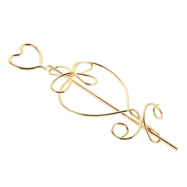 Horquilla de aleación con diseño minimalista único, estilo chino, larga, vintage, accesorios asiáticos para el cabello