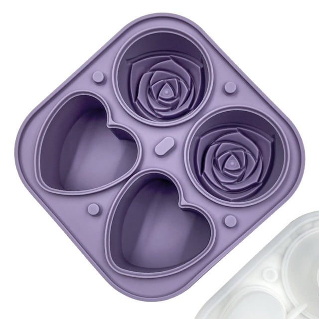 Molde de silicona para cubitos de hielo de 9 cavidades, para hielo, chocolate y gelatina, ideal para la cocina y el bar