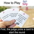 thumbnail image 2 of Game That Song 80'S Mix Expansion - 50 cartas nuevas - Juego de cartas musicales para adultos y adolescentes de la familia. ¡Diversión hilarante, adictiva y competitiva para noches de juegos!, 2 of 5