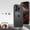 Black, variant on Designed For iPhone 16 Pro Phone Case,With Camera Protection,NO Back Heat Dissipation,With Frame Snap-on Switch,Ultra Slim Shockproof Drop Protection Rugged Metal Phone Case,Orange