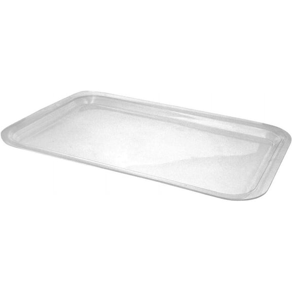 TrueCraftware- Acrylic Countertop Bakery Display Case Tray 20-1/4" x 13-2/5" x 4/5"- Pastry Case Tray Retail  Home use for Bagels Baked Goods Bread Donuts Vegetables