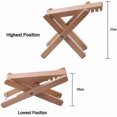 thumbnail image 2 of Repose-pieds de Guitare en Bois. Repose-Pieds Classique à Hauteur Réglable, 2 of 4