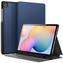 JETech Case for Samsung Galaxy Tab S6 Lite 10.4-Inch 2024/2022/2020 with S Pen Holder, Slim Folio Stand Protective Tablet Cover, Multi-Angle Viewing (Navy)