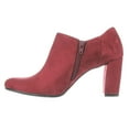 thumbnail image 4 of Womens Aerosoles Effortless Buckle Ankle Booties - Red, 4 of 6