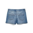 thumbnail image 2 of Wonder Nation Girls Denim Shorts, Sizes 4-18 & Plus, 2 of 3