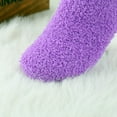 thumbnail image 6 of ZHENHONG Casual Socks for Women Colorful Women Soft Bed Socks Winter Warm Slipper Fleece Sock, 6 of 7