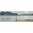 thumbnail image 2 of Blaustein, Alan 14x7 Black Ornate Wood Framed with Double Matting Museum Art Print Titled - Gravedonna Pano - 1, 2 of 4