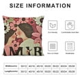 thumbnail image 5 of YINGXI  Square Decorative Throw Pillow Case Cushion Cover 12x12in, 5 of 5