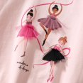 thumbnail image 5 of Girls Outfits Clothes Set Ballet Dancer Cotton jumper Tops Leggings 2 Piece Clothing Set Age 5-6T, 5 of 7