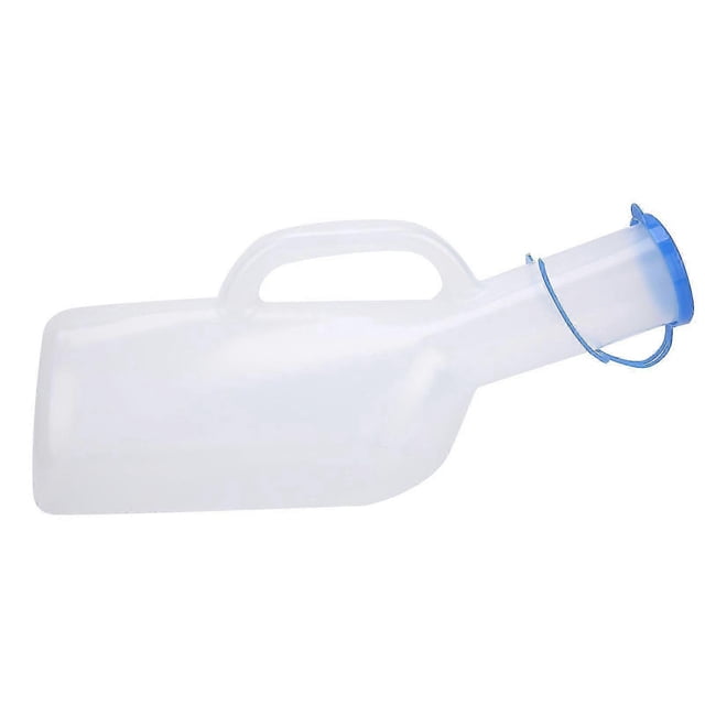 Men Plastic Urinal Male Elderly Bedridden Patient Urine Pee Bottle for Health Care 1000ml