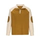 thumbnail image 3 of Blusa y camisa de manga larga con cuello alto para hombre, estilo casual, con retazos, a la moda, de manga larga, con cuello alto y botones., 3 of 5
