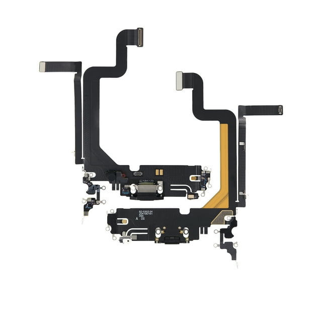 Esource Parts iPhone 14 Pro Max Charging Port Flex Cable Premium Space Black