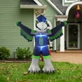 thumbnail image 4 of Seattle Seahawks Inflatable Mascot, 4 of 5