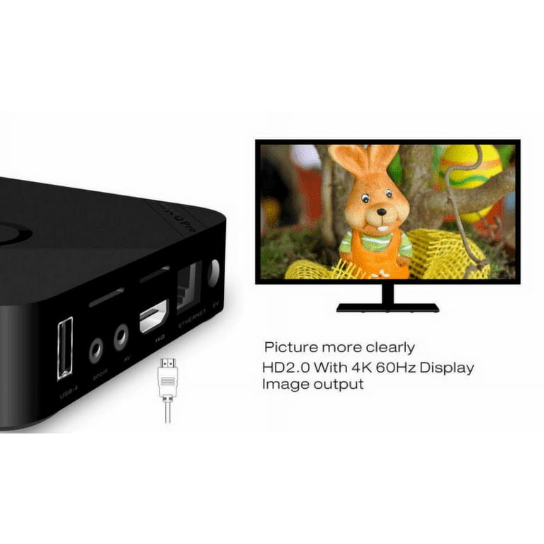 Convertidor A Smart Tv Box Mxq Pro 4K Wifi 2Gb + 16Gb Android 9