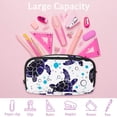 thumbnail image 4 of MUOOUM Pencil Case, Bubble Turtles Pattern Large Capacity Pencil Pouch Stationery Pen Bag, 4 of 7