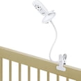 thumbnail image 1 of Soporte universal para monitor de bebé ANMEATE SM24, Arlo, Motorola, Owlet Cam y la mayoría de los otros monitores de bebé, soporte flexible para monitor de bebé con cuello de cisne para cuna sin herr, 1 of 5