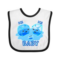 Inktastic Ice Ice Baby Boys or Girls Baby Bib