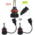 thumbnail image 1 of Faros LED de 4 lados 9005/9006/h1/h7/h11 Bombillas de haz alto o bajo 1800w 216000lm 6000k Blanco 2 piezas, H11,11 Feliz Sencillez, 1 of 5